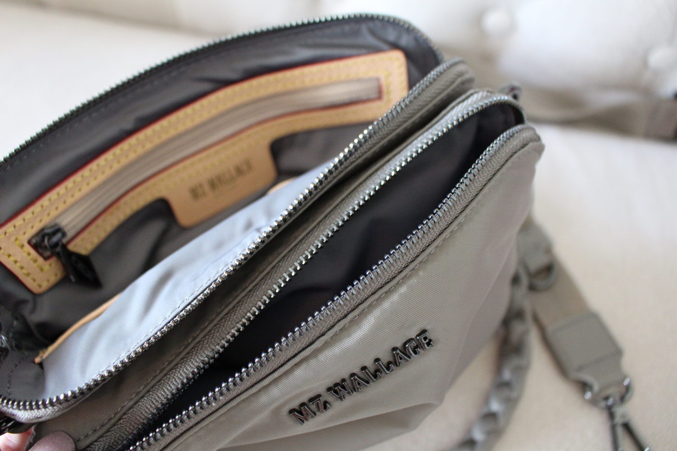 Mz Wallace Crosby Crossbody Sling Bag/Packing & Review 