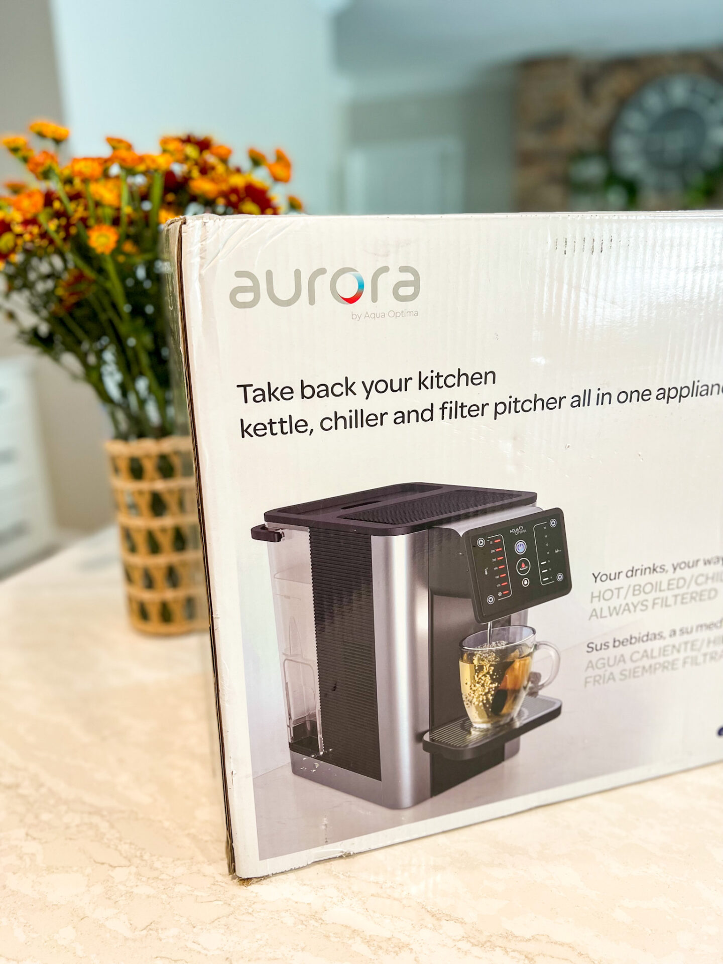 Water-Purifying Coffee Makers : Aqua Optima Aurora Coffee